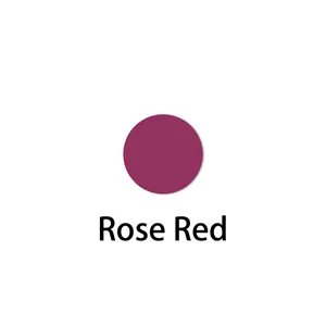 Detail view of the rose red color swatch for the cat ear safety keychain accessory
