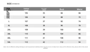 Detailed size chart for lace midi dress including measurements from size S to 5XL