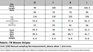 Tableau des tailles détaillé pour ensemble tailleur femme avec mesures veste et pantalon