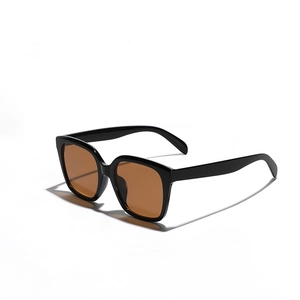 Fashion Square Sunglasses PC Frame AC Lens Large Frame UV Protection Vintage Streetwear Eyewear For Men Women