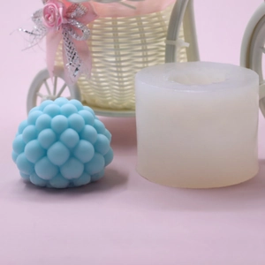 Creative bubble ball silicone mold for DIY aromatherapy candles and handmade soaps