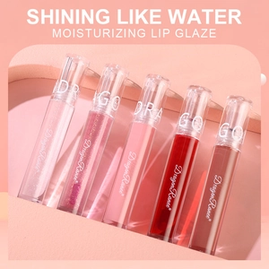 Mirror Water Light Lip Gloss Moisturizing Shimmering Clear Glossy Lip Glaze High Shine Hydrating Makeup For Women