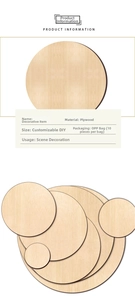Detailed view of natural round wood slices for DIY crafts and holiday decorations