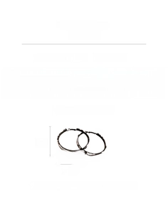 Detail showing 6.5cm leopard print leather hoop earrings with 925 silver needles