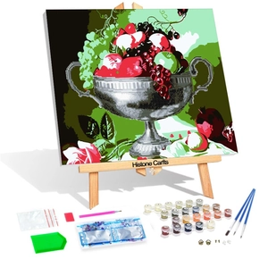 Πλήρες σετ DIY ζωγραφικής με διαμάντια, καμβά με λουλούδια, εργαλεία και χάντρες