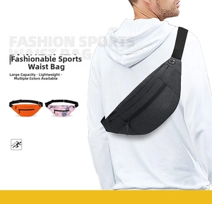 Details der wasserdichten Outdoor-Gürteltasche mit verstellbarem Gurt und Schnallenverschluss