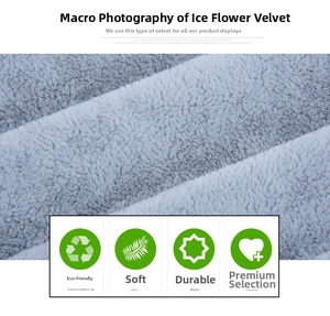 Macro shot of soft gray and white striped ice velvet fabric for jewelry display lining