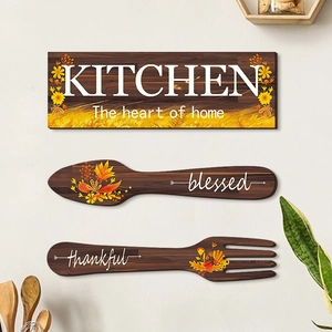 Insegne Da Parete Per Cucina Rustica Decorazione Per Fattoria In Legno Girasole Tema Autunnale Placche Decorative Con Ganci In Metallo