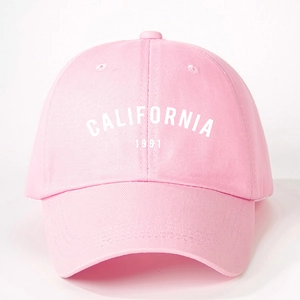 Casquette De Baseball Rétro California 1991 Imprimé Coton Réglable Protection Solaire Respirant Chapeau Sport