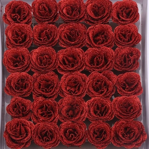 Kunstmatig Kristal Roos Bloemhoofden Glitter Sprankelende Bloemen Voor DIY Bruiloft Feest Thuis Bloemendecoratie Ambacht