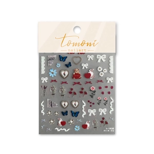 Ultra-thin vintage cute bear and rabbit nail stickers for professional nail art set