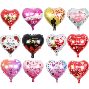 Palloncini In Alluminio A Forma Di Cuore Happy Valentine Day Decorazioni Per Matrimonio Tema Amore Regalo Romantico