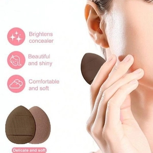 40-piece soft non-latex makeup sponge set with teardrop concealer blending puffs