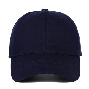 Cappellino da baseball blu scuro con parte superiore morbida per protezione solare