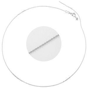 Adjustable 18K gold plated O-chain with lobster clasp and needle end for DIY pendants