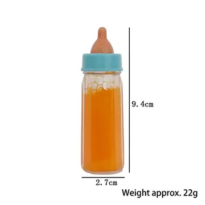 Vanishing milk bottle magic prop toy with measurement scale for novelty magic tricks
