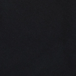 Detailed macro view of high-quality black textile fabric texture and woven craft