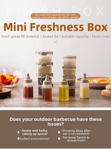 Détail des flacons souples en PE de qualité alimentaire pour assaisonnements de barbecue
