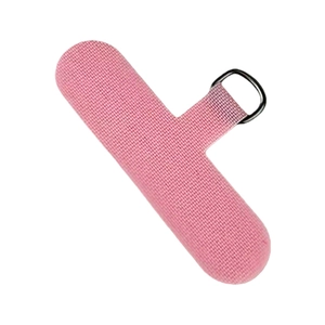 Universal pink T-shape phone lanyard tether tab gasket for most cell phone cases