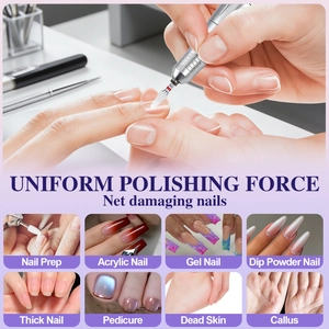 Ceramic nail drill bit set for professional electric manicures and pedicure prep