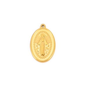 Gouden roestvrijstalen Oog van Horus hanger voor DIY-sieraden maken van kettingen