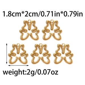 Eleganti anelli in oro 14K dal design minimalista in vimini da donna, set di cinque
