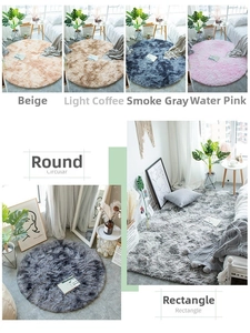 Detailed plush carpet collection in various colors for cozy bedroom and living room decor