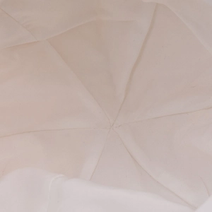Detailed view of internal six-panel stitching and white rabbit fur baseball cap lining