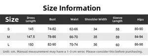 Detailed size chart for the printed mesh high neck maxi dress with specific measurements