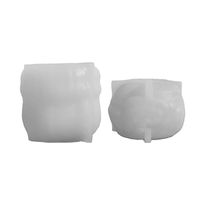 3D owl shaped silicone mold for Christmas candle making and resin crafts DIY projects
