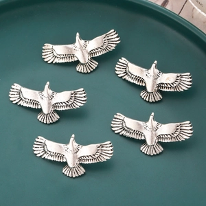 Eagle Braid Charms Hair Rings Alloy Retro Dreadlock Accessories For Braids Punk Style Unisex