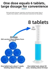 Detailed comparison of long-lasting toilet cleaning gel tube and traditional solid blocks