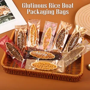 Baking Packaging Bags For Cookies Tarts Candy Heat Sealable Food Grade Plastic Decorative Pouches Handmade Gift Wrapping