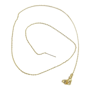 Klassische vergoldete Kreuzkette mit Nadelstift und Karabinerverschluss für Schmuck