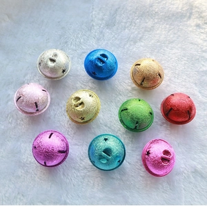Decorative Metal Bells Star Cutout Matte Finish DIY Craft Holiday Christmas Ornaments Pet Collar Accessories