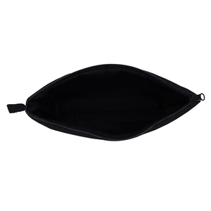 Trousse de toilette étanche avec motif œil et fermeture à glissière noire robuste