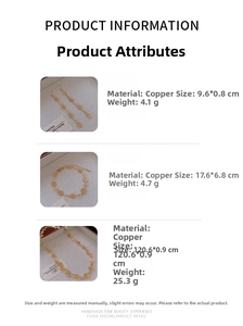 Detailed specs of hollow floral gold jewelry set including necklace, bracelet and earrings
