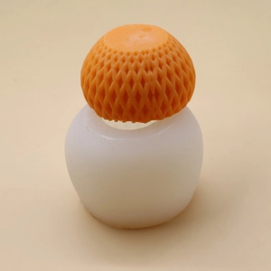 3D sphere grid silicone mold for DIY handmade scented candles and gypsum crafts