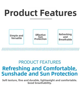 Détail montrant le tissu respirant et les propriétés de protection solaire du chapeau