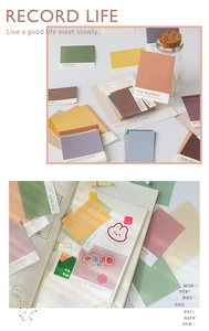 Collage of vintage Morandi-colored scrapbooking paper with journal layout details