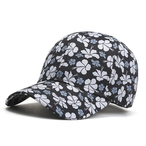 Casquette de baseball unisexe à imprimé floral tropical pour le soleil et le style décontracté