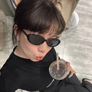 Oval Sunglasses Vintage Small Frame UV400 Protection PC Frame Fashion Street Style Eyewear For Men And Women