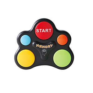 Kids electronic handheld memory game toy with 5 colorful buttons for focus training