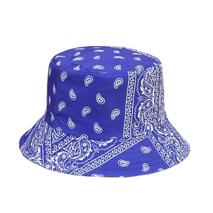 Retro Paisleymuster Doppelseitiger Fischerhut Für Damen Herren Outdoor Sonnenschutz Polyester Breite Krempe Sonnenhut