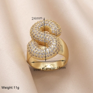 Detail showing letter S ring dimensions with height 24mm and inner diameter 18mm
