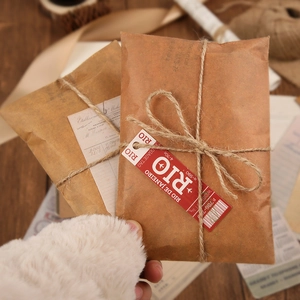 Vintage Kraft Paper Envelopes Retro Nostalgic Postcard Storage Bag DIY Scrapbooking Wedding Invitations Stationery
