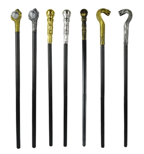 Detailed collection of Halloween scepters featuring cobra, dragon claw, and pharaoh designs