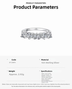 Vue détaillée bague en argent 925 avec oxydes de zirconium 5A en forme de coeur