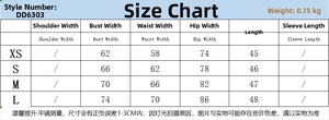 Size chart table for heart velvet bodysuit showing bust, waist, and hip measurements