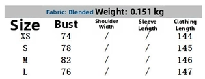 Size guide for women's lace slip dress with irregular hem showing measurements in cm
